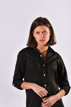HUNTER GREEN TENCEL GIRLFRIEND DRESS