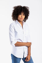 GIRLFRIEND SHIRT WHTE OXFORD