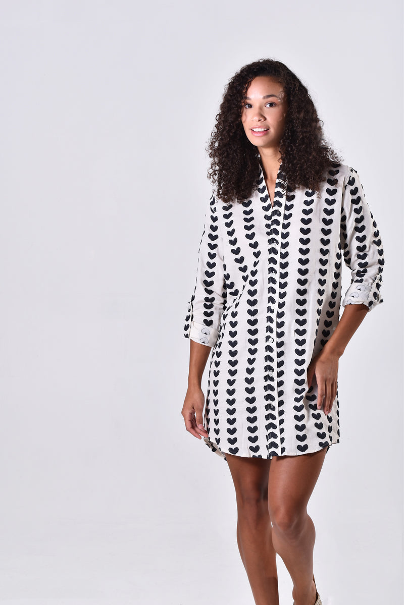 トップス EMILY HEART DRESS bibiy EMILY HEART DRESS bibiy