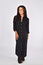 BLACK TENCEL GIRLFRIEND MAXI DRESS
