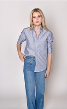 BLUE OXFORD GIRLFRIEND BUTTON DOWN SHIRT