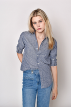 THE CHAMBRAY GIRLFRIEND BUTTON DOWN SHIRT