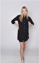 BLACK TENCEL GIRLFRIEND DRESS