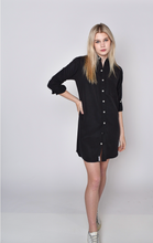 BLACK TENCEL GIRLFRIEND DRESS
