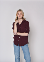 MULBERRY TENCEL GIRLFRIEND  SHIRT