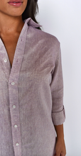 PURPLE SHINY GIRLFRIEND MIDI DRESS