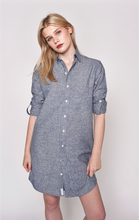 BLUE CHAMBRAY GIRLFRIEND DRESS