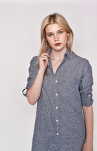 BLUE CHAMBRAY GIRLFRIEND DRESS