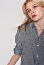BLUE CHAMBRAY GIRLFRIEND DRESS