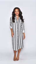 BLACK HEARTS GIRLFRIEND MIDI DRESS