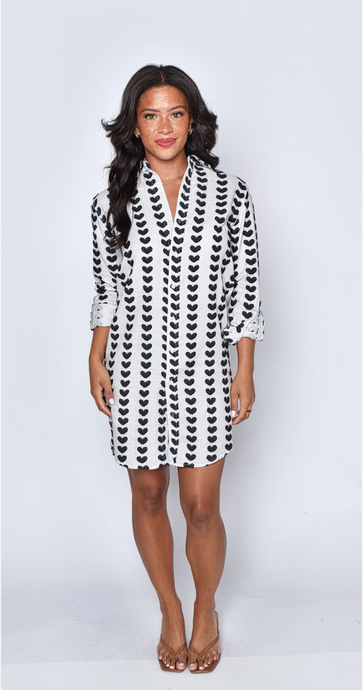 BLACK HEARTS GIRLFRIEND DRESS