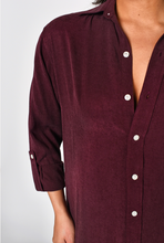 MULBERRY TENCEL GIRLFRIEND MIDI DRESS